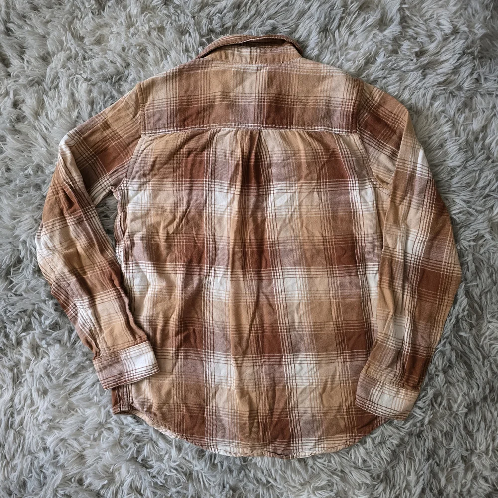 The Children's Place Plaid Flannel Button-Down Shirt - Size Large